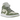 Air Jordan 1 Mid SE Sea Glass Oil Green sneakers i profil med grønne læderpaneler, cremefarvet swoosh og klassisk gummisål i matchende toner.