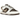 Nike Dunk Low Next Nature White Baroque Brown sneakers set fra siden med hvid læderbase, brune detaljer og en matchende mellemsål