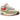 Nike Air Max 1 Since '72 sneakers set fra siden med hvid mesh-overdel, grå ruskindspaneler, rød swoosh og synlig Air-enhed i sålen