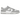 Nike Dunk Low White Light Smoke Grey sneakers i en stilfuld sideprofil med hvid læderoverdel, grå overlejringer og klassisk gummisål