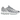 Nike Air Max Dn8 Wolf Grey Metallic Silver sneakers i frontview med metallisk overdel, tekstureret finish og dynamisk snøresystem.