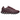 Nike Air Max Dn8 Burgundy Crush sneakers set fra siden med mørkerød tekstiloverdel og synlig dæmpning i den matchende gummisål
