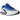 Nike Air Max Dn Racer Blue Vibrant Yellow sneakers set fra siden med en blå overdel, gul Air-enhed i hælen og karakteristisk mønstret ydersål