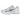 Nike Zoom Vomero 5 Chrome Toe sneakers i sideprofil med sølvfarvet krom-tåkappe, hvid mesh-overdel og beige detaljer på mellemsålen.