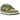 Nike SB Dunk Low Yuto Horigome Matcha sneakers i en 45-graders vinkel med hvidt læder, grå ruskindspaneler og mørkegrøn swoosh.