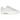 Nike Air Max 1 '87 SP Supreme Triple White sneakers i vinklet profil med hvid læderoverdel, matchende hvide snørebånd og synlig Air-enhed
