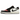 Air Jordan 1 Retro Low OG PSG Paris Saint-Germain sneakers i en sideprofil der fremhæver den hvide overdel med røde detaljer og PSG-logo ved hælen