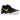 Nike Kobe 8 Protro Lakers Away sneakers i et vinklet sideprofil med sort overdel, lilla og gule detaljer samt gummisål