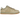Nike SB Dunk Low Pro B Parachute Beige sneakers sideprofil i beige nubuck med kontrasterende sort swoosh og hvid mellemsål
