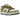 Nike SB Dunk Low Alexis Sablone Chameleon sneakers i profilvisning med tekstureret grøn overdel, hvide snørebånd og matchende sål
