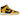 Nike Dunk High Wu-Tang sneakers i sort og guld set fra siden, med læderoverdel, ikonisk Wu-Tang-logo på hælen og hvid mellemsål