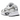 Nike V5 RNR White Vast Grey College Grey Black sneakers i en vinklet visning med hvid mesh, grå detaljer og robust sort gummisål