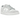 Nike Dunk Low Summit White Photon Dust sneakers set fra siden med hvide læderdetaljer, grå swoosh-logo og en klassisk flad sål.