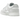 Nike Dunk Low Summit White Photon Dust sneakers set fra siden med hvid overdel, lysegrå swoosh og klassisk gummisål