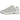 Nike P-6000 Light Bone sneakers i vinklet profil med cremet mesh-overdel, lagdelte læderpaneler og hvide snørebånd.