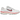 Nike P-6000 Sail Guava Ice sneakers i profilvisning med lagdelt overdel i beige mesh, cremefarvede læderdetaljer og pastelrosa detaljer ved swoosh