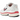Nike P-6000 Sail Guava Ice sneakers i en vinklet profilvisning med cremefarvet mesh, hvide overlejringer og bløde rosa accenter.
