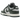 Nike Dunk Low Next Nature Vintage Green sneakers set fra siden med hvid læderbase, grønne overlejringer og klassisk gummi-ydersål