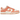 Nike Dunk Low Next Nature Apricot Agate sneakers set fra siden med rosa og hvide paneler, swoosh-logo og den klassiske gummi-ydersål