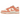 Nike Dunk Low Next Nature Apricot Agate sneakers set fra siden med hvid og orange læderoverdel, gummisål og klassisk Nike swoosh-detalje