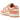 Nike Dunk Low Next Nature Apricot Agate sneakers set fra siden med rosa nuancer, hvid mellemsål og klassisk Nike Swoosh i læderdesign.