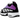 Nike Air Max Sunder Hydrangeas Hyper Violet sneakers i en detaljeret profilvisning, der viser den lilla overdel og unikke lynlåskonstruktion.