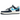 Nike Air Force 1 Low '07 Armory Navy Baltic Blue sneakers i en klassisk sideprofil med mørkeblåt læder, lysende blå detaljer og hvid gummisål
