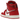 Air Jordan 1 Mid SE Red Cracked Leather sneakers i en klassisk sideprofil, der viser den markante røde overdel i krakeleret læder og hvid mellemsål.
