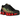 Nike Shox TL Volt Fire Red sneakers i sideprofil med sort overdel, markante neonfarvede detaljer og den karakteristiske stødabsorberende Shox-sål