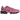 Nike Air Max Plus Pink Black sneakers i en flot profil med markante lyserøde farveovergange, sort plastikbur og tydelige Air-enheder i sålen