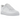 Nike Air Force 1 Low 07 Jewel Dark Smoke Grey sneakers set fra siden med hvid overdel, detaljer i grå nuancer og juvel-swoosh på siden