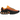 Nike Air Max Dn Laser Orange Comet Red sneakers i en skarp sideprofil med synlig Air-teknologi i hælen og et levende orange og rødt design.
