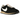 Nike LD-1000 Black Sesame sneakers set fra siden med sort ruskind og mesh, sesamfarvet swoosh og klassisk retro gummisål