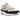 Nike Air Max 1 Olympic sneakers i vinklet profil med marineblå ruskind, hvide detaljer, guld-Swoosh og synlig Air-enhed i mellemsålen