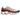 Nike Air Max Plus White Black University Red sneakers set fra siden med hvid mesh, sorte bølgede detaljer og rød synlig Air-dæmpning i sålen.