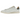 Adidas Stan Smith Lux White Green sneakers set fra siden med hvid læderoverdel, grøn hælflik og klassisk perforeret tre-stribet design.
