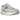 Nike Zoom Vomero 5 Pure Platinum Summit White sneakers i en sideprofil med sølvgrå overlays, mesh-detaljer og en hvid sål