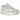 Nike Zoom Vomero 5 Beach Light Khaki sneakers i profil, der viser den beige mesh-overdel, lagdelte detaljer, hvide snørebånd og en polstret sål.