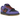 Nike SB Dunk Low Persian Violet sneakers i vinklet profil med hvide snørebånd, lilla detaljer, polstret pløs og gummisål med slidstærkt mønster