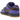 Nike SB Dunk Low Persian Violet sneakers i profilvisning med lilla læderdetaljer, hvid base, sort swoosh og hvid sål med sort detalje.