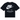 Jordan x Nigel Sylvester Brick Tee Black sneakers set fra fronten, med iøjnefaldende print af en mursten og Jordan-logo på sort bomuld