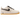 Nike Air Force 1 Low LV8 Soft Pearl Gum Black sneakers i sideprofil med sort læderoverdel, matchende snørebånd og slidstærk gummisål