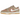 Nike Dunk Low SE Rattan Terra Blush sneakers i sideprofil med beige ruskindsoverdel, brun læderswoosh og hvid mellemsål med gummisål.