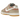 Nike Dunk Low SE Rattan Terra Blush sneakers i en sideprofil med lysebrune nubuck-paneler, hvide snørebånd og en klassisk gummisål