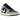 Air Jordan 1 Low Light Smoke Grey Off Noir sneakers i profil med grå ruskindspaneler, sort Swoosh-logo og hvid mellemsål.