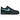 Nike Air Force 1 Low Un-Tiffany sneakers sideprofil i sort læder med ikonisk blå swoosh-detalje og klassisk hvid mellemsål