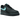 Nike Air Force 1 Low Un-Tiffany sneakers set fra siden med sort ruskindsoverdel, hvid sål og det ikoniske sølvfarvede swoosh-logo