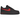 Nike Air Force 1 Low 07 LV8 Bred sneakers i en stilfuld sideprofil med sort læderoverdel, røde detaljer og den klassiske hvide sål med Air-enhed