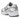 Nike Air Max Moto 2K White Black sneakers set fra siden med hvid mesh-overdel, sorte detaljer og støttende gummisål
