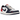 Jordan 1 Retro Low OG Howard University sneakers i sideprofil med rød og hvid læderoverdel, snørebånd og klassisk sål